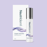 Neutriderm Copper Activator, 30ml, with packageing displayed, formulated as an illuminating booster for enhanced skin vitality. 