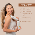 Neutriderm Hair Enhancer Shampoo, great for hair health, thinning, hair breakage, and all hair types.